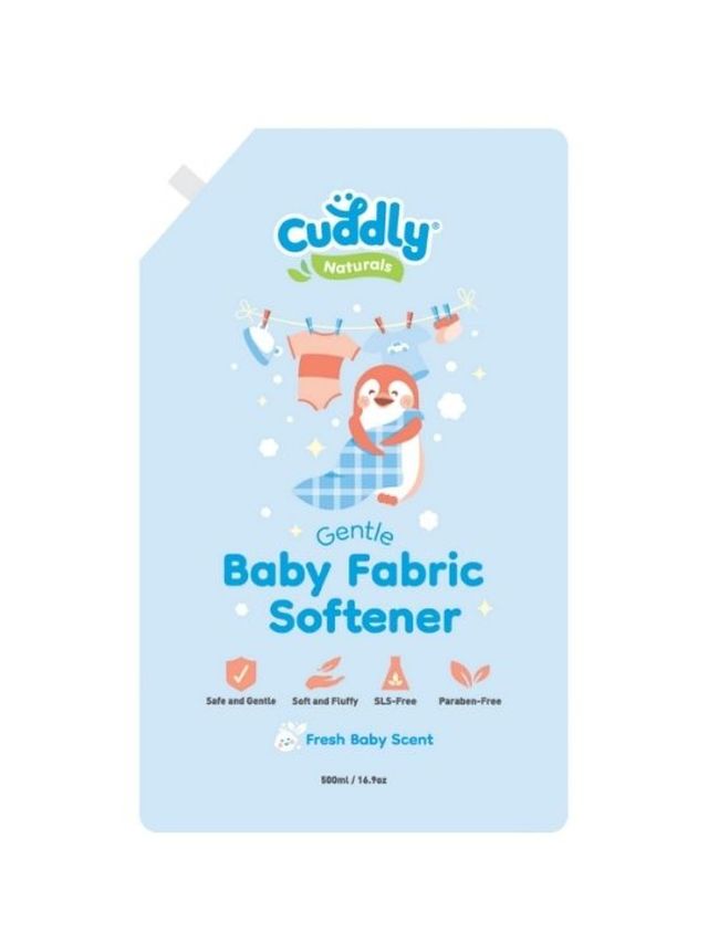 Cuddly Naturals Baby Fabric Softener (500ml) edamama